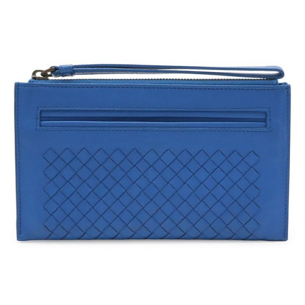 Bottega Veneta Intrecciato Leather Clutch